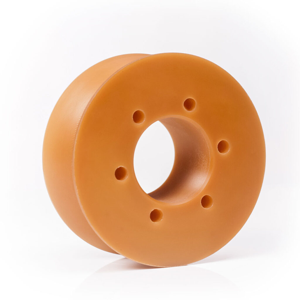 gedrehtes Kunststoff Bauteil aus kompaktem PUR