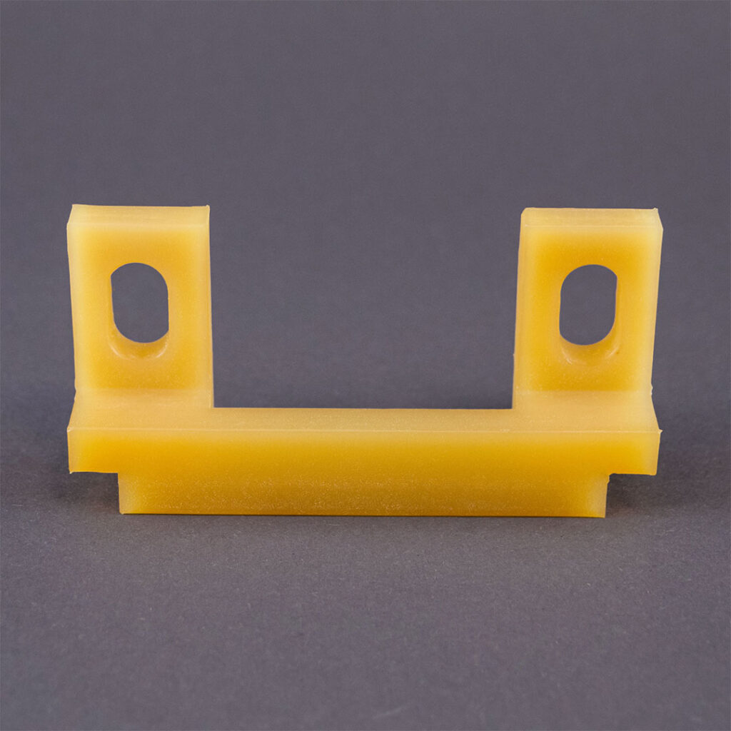 gefrästes Bauteil aus Polyurethan