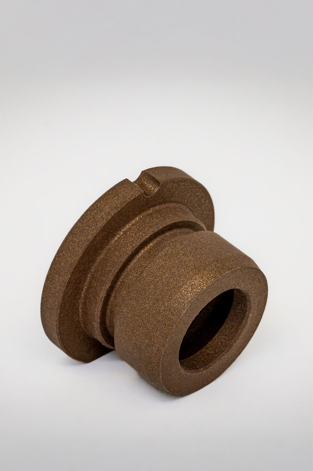 CNC-Drehteil aus PTFE mit Bronze