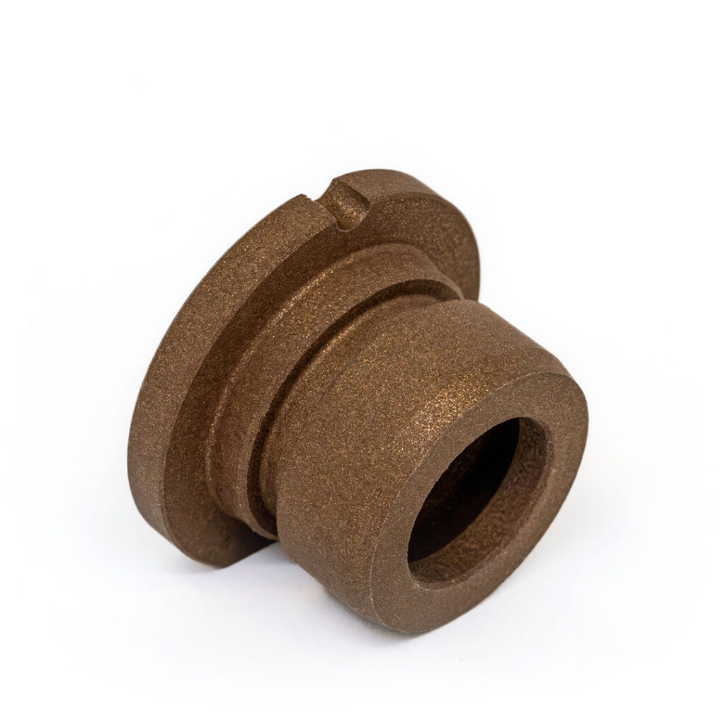 CNC-Drehteil aus PTFE mit Bronze
