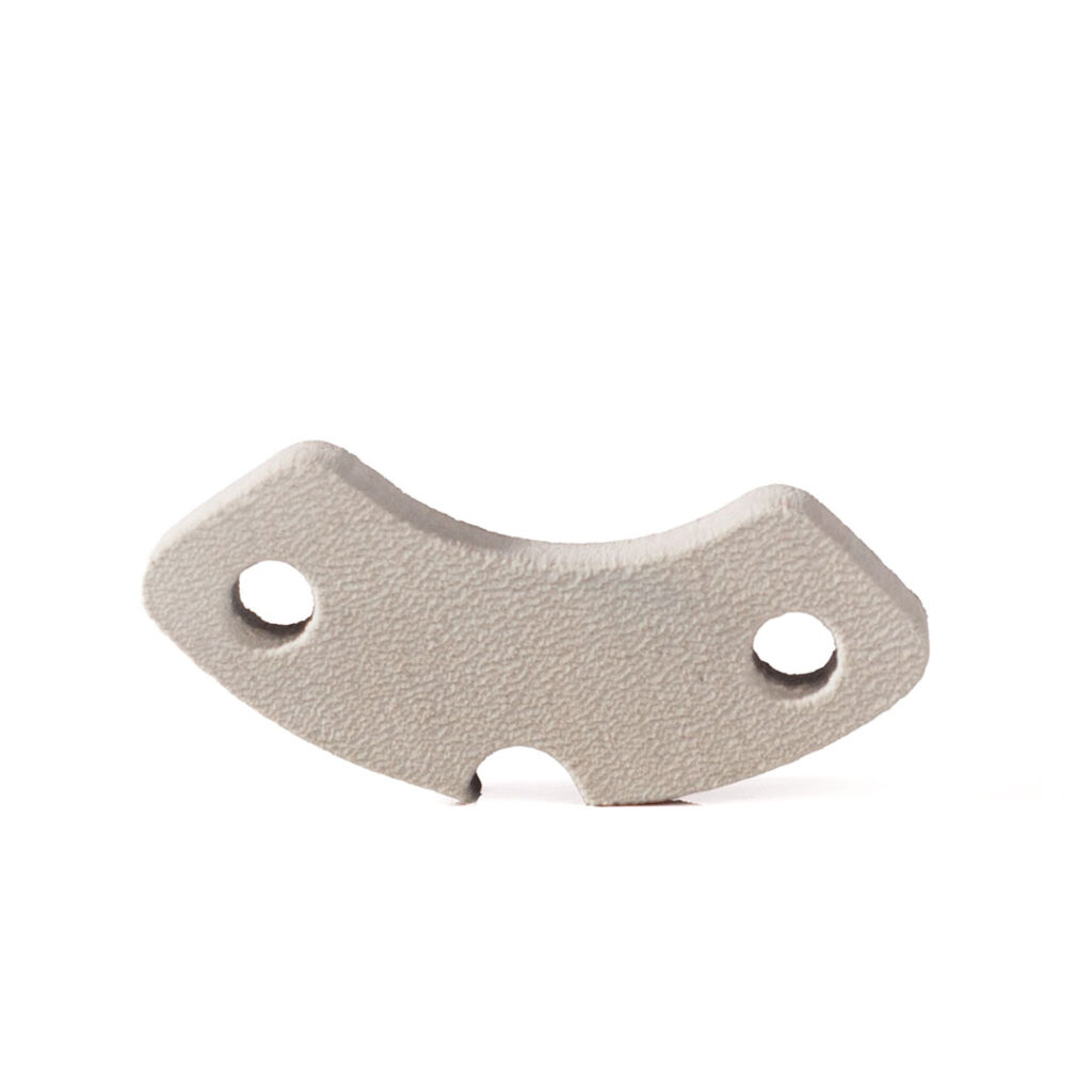 Ein 2D Wasserstrahlgeschnittenes Bauteil aus Gummi