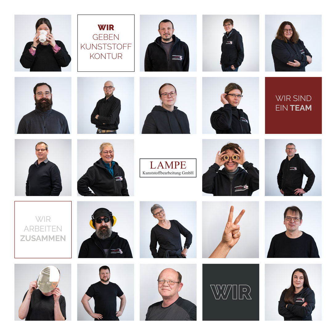 Ein Bild von dem gesamten LAMPE Team